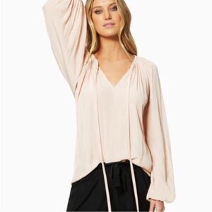 Ramy Brook Paris Blouse in Light Pink Size Small